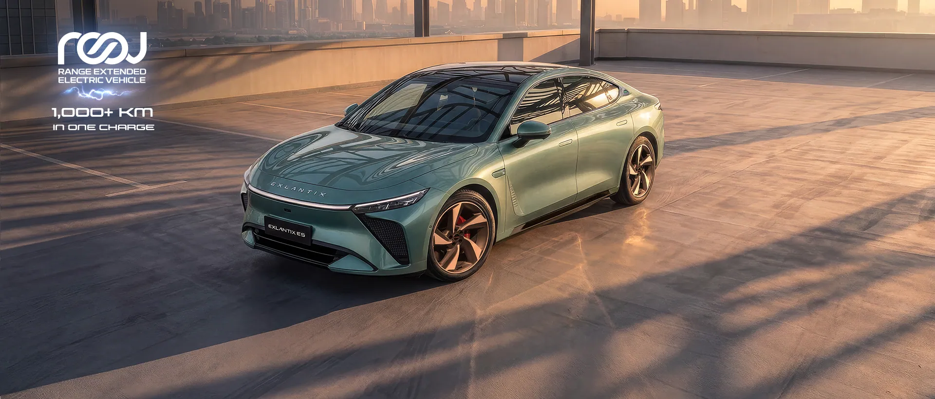 EXEED ES REEV — Electrified luxury sedan
