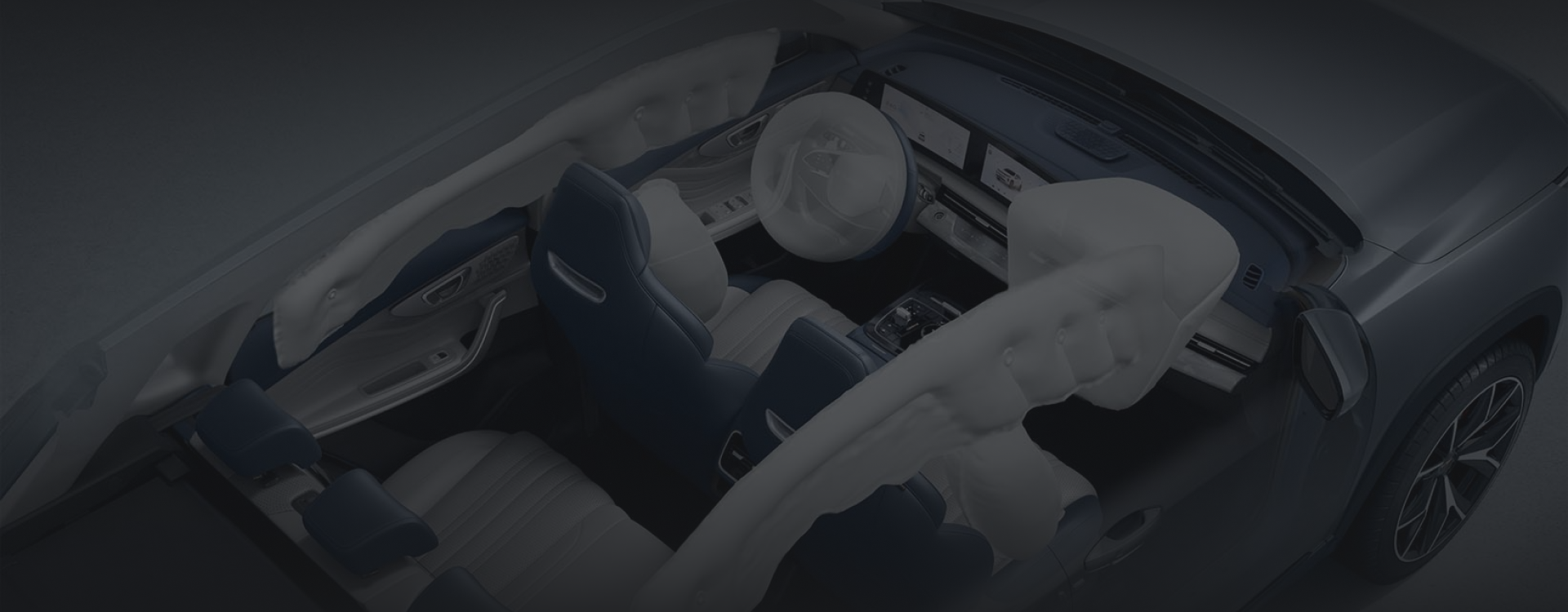 EXEED LX safety systems