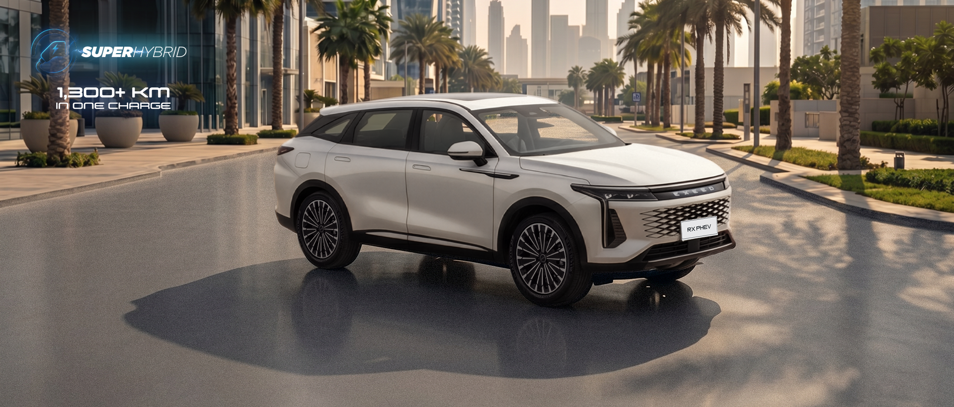 EXEED RX SUPER HYBRID — Plug-in hybrid coupe SUV