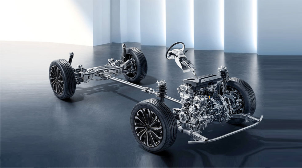 EXEED RX SUPER HYBRID — Advanced I-AWD System