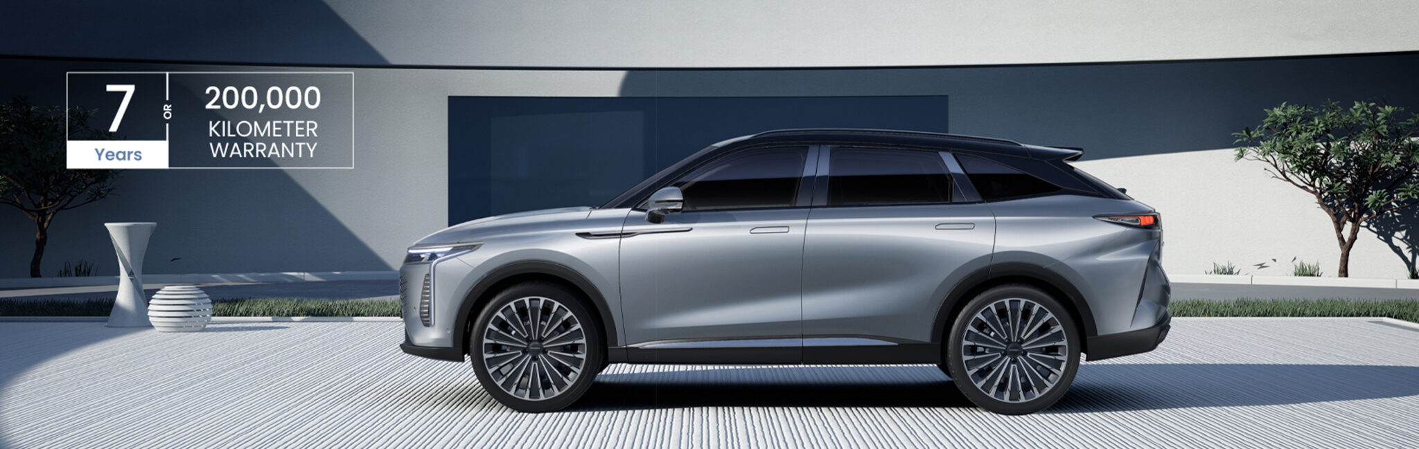 EXEED RX SUV warranty and aftersales care
